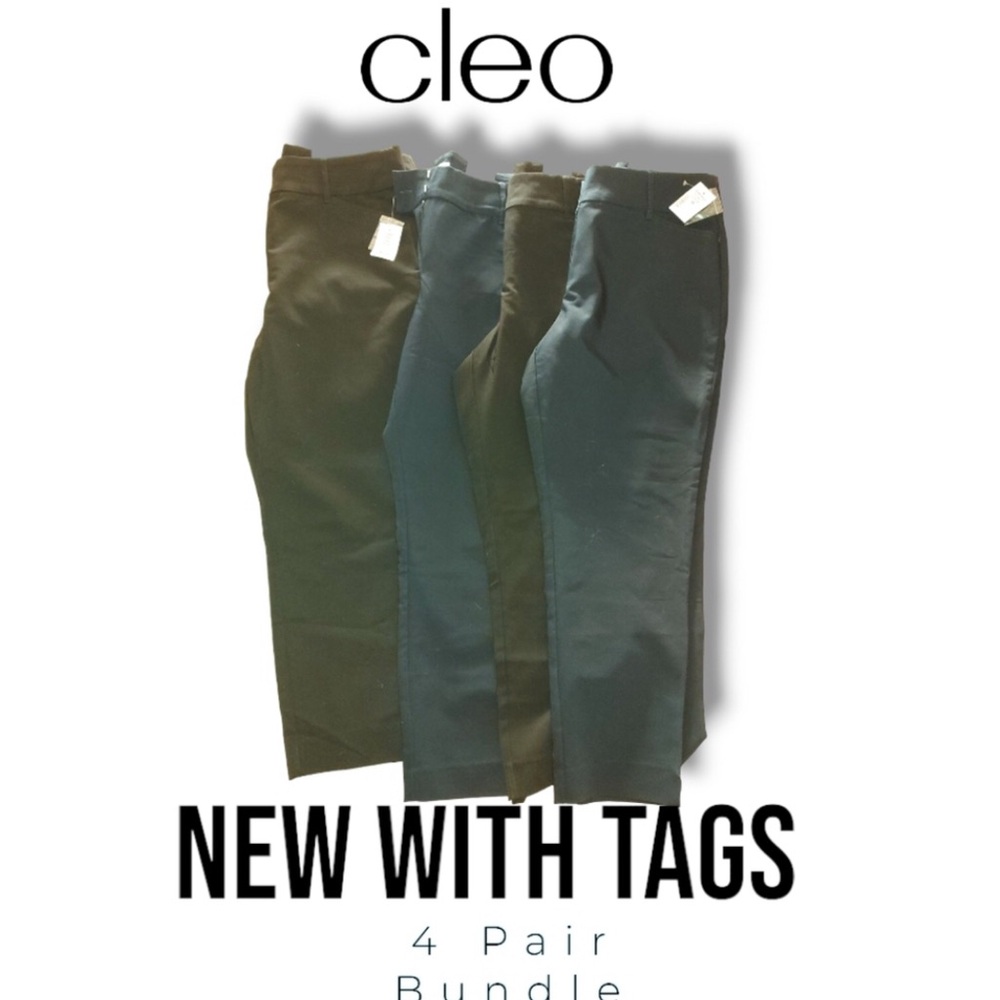 🔖 Cleo Ankle Pants 4 pairs Bundle